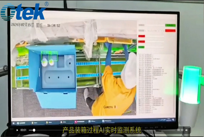 装箱过程AI监测系统
